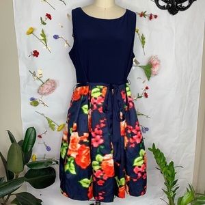 18w fit and flare Eliza J dress